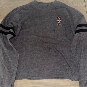 Disney Minnie Mouse cropped crewneck
